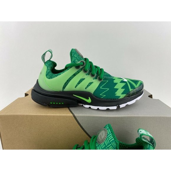 Nike Air Presto Naija Nigeria Green XXS Women's Size 4.5-6.5 Sneakers - Picture 5 of 12